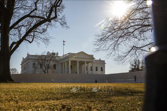 Nhà Trắng tại Washington, D.C., Mỹ. Ảnh: THX/TTXVN