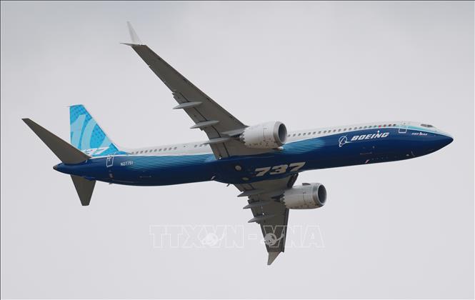 Máy bay 737-10 của hãng Boeing. Ảnh: THX/TTXVN