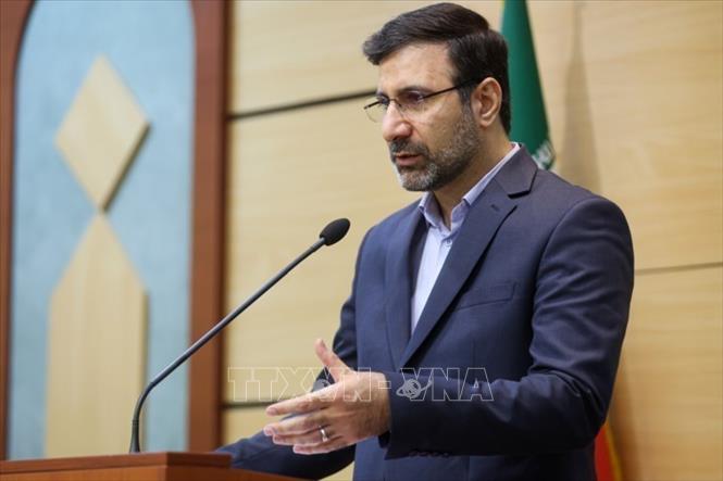 Người phát ngôn Hội đồng Hiến pháp Iran Hadi Tahan Nazif. Ảnh: IRNA/TTXVN