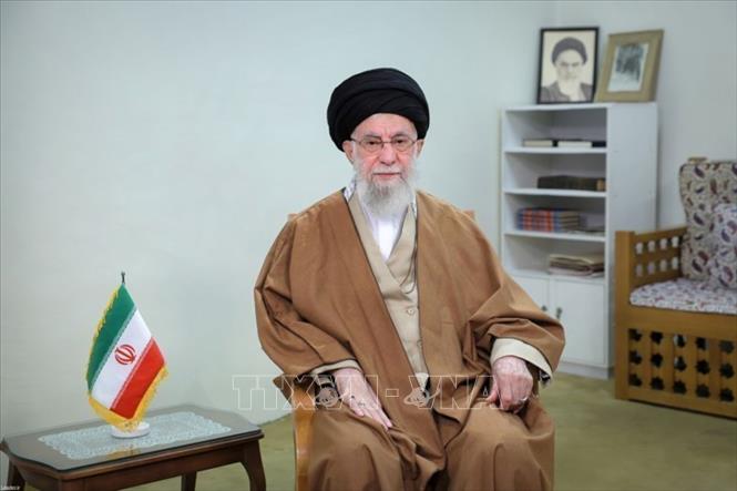 Lãnh tụ tối cao Iran Ayatollah Ali Khamenei. Ảnh: IRNA/TTXVN