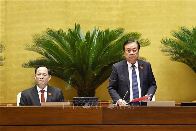 Phó Chủ tịch Quốc hội Lê Minh Hoan phát biểu. Ảnh: Doãn Tấn - TTXVN