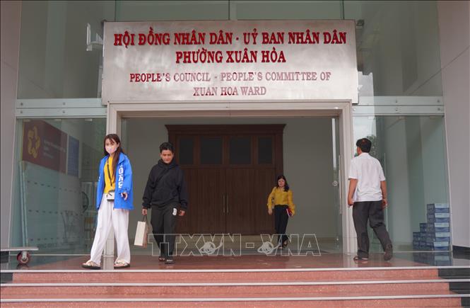 Phường Xuân Hòa mới được hình thành trên cơ sở sáp nhập phường Võ Thị Sáu và một phần diện tích của phường 4, Quận 3. Ảnh: Hữu Duyên - TTXVN
