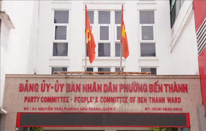 Phường Bến Thành, TP. Hồ Chí Minh được hình thành trên cơ sở sáp nhập phường Bến Thành, phường Phạm Ngũ Lão và một phần diện tích của phường Cầu Ông Lãnh. Ảnh: Trung Tuyến - TTXVN