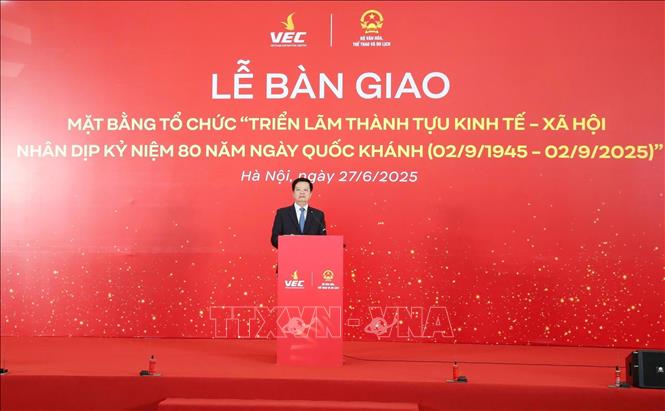 Phó Thủ tướng Mai Văn Chính phát biểu tại buổi lễ. Ảnh: TTXVN