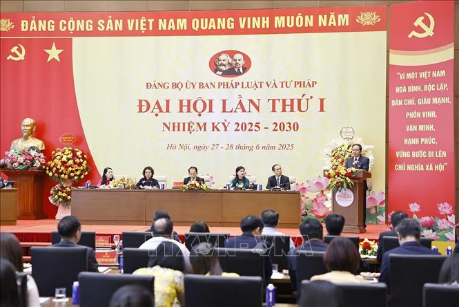 Chủ tịch Quốc hội Trần Thanh Mẫn phát biểu chỉ đạo. Ảnh: Doãn Tấn - TTXVN