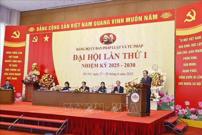 Chủ tịch Quốc hội Trần Thanh Mẫn phát biểu chỉ đạo. Ảnh: Doãn Tấn - TTXVN