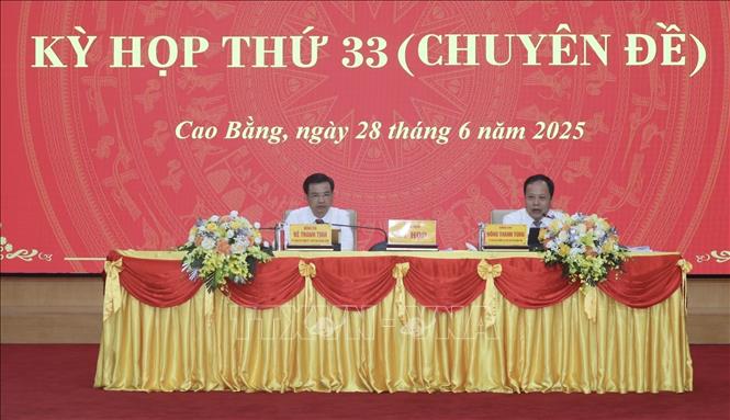 Chủ toạ Kỳ họp. Ảnh: Chu Hiệu-TTXVN