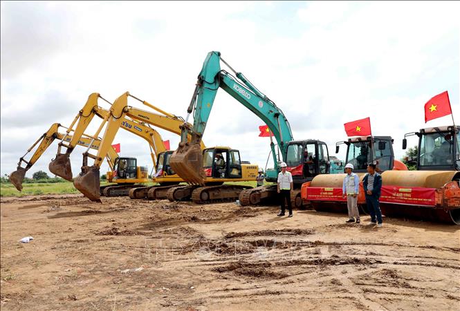 Dự án nhà máy đốt chất thải rắn phát điện công nghệ hiện đại với tổng vốn đầu tư hơn 1.550 tỷ đồng được xây dựng tại xã Thụy Trình, huyện Thái Thụy. Ảnh: Thế Duyệt – TTXVN