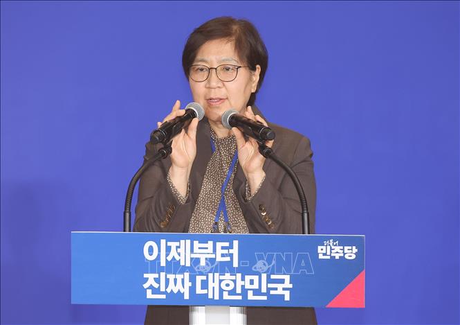 Bà Jeong Eun Kyeong được đề cử làm Bộ trưởng Y tế Hàn Quốc. Ảnh: Yonhap/TTXVN