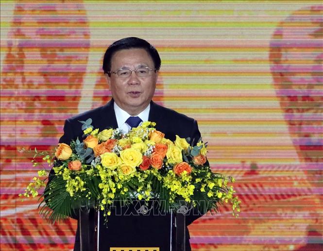 Giáo sư, Tiến sĩ Nguyễn Xuân Thắng phát biểu chỉ đạo tại Lễ khai mạc Liên hoan phim Châu Á Đà Nẵng lần thứ 3, năm 2025. Ảnh: Trần Lê Lâm - TTXVN 