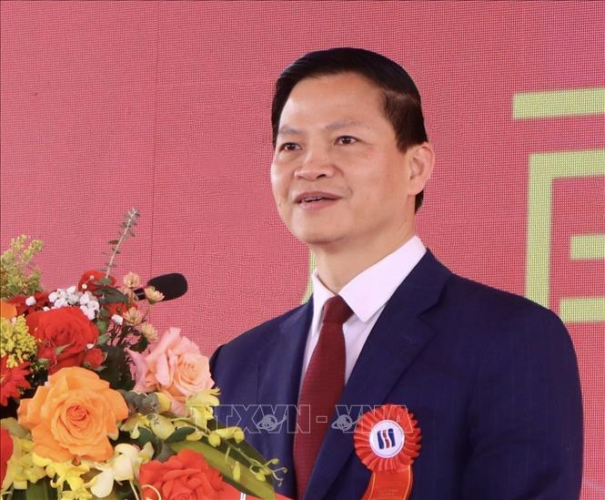 Ông Vương Quốc Tuấn, Phó Bí thư Tỉnh ủy Bắc Ninh (mới) nhiệm kỳ 2020 - 2025 giữ chức vụ Chủ tịch Ủy ban nhân dân tỉnh Bắc Ninh (mới) nhiệm kỳ 2021 - 2026. Ảnh: Đỗ Huyền - TTXVN