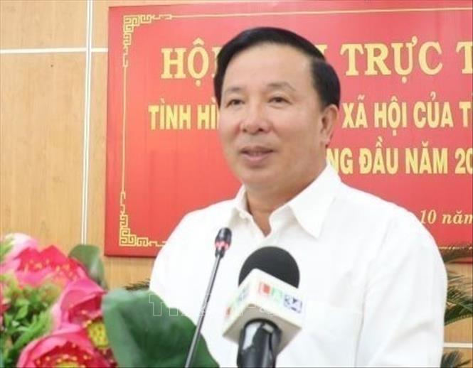 Ông Nguyễn Văn Út, Phó Bí thư Tỉnh ủy Tây Ninh (mới) nhiệm kỳ 2020 - 2025 giữ chức vụ Chủ tịch Ủy ban nhân dân tỉnh Tây Ninh (mới) nhiệm kỳ 2021 - 2026. Ảnh: Thanh Bình-TTXVN