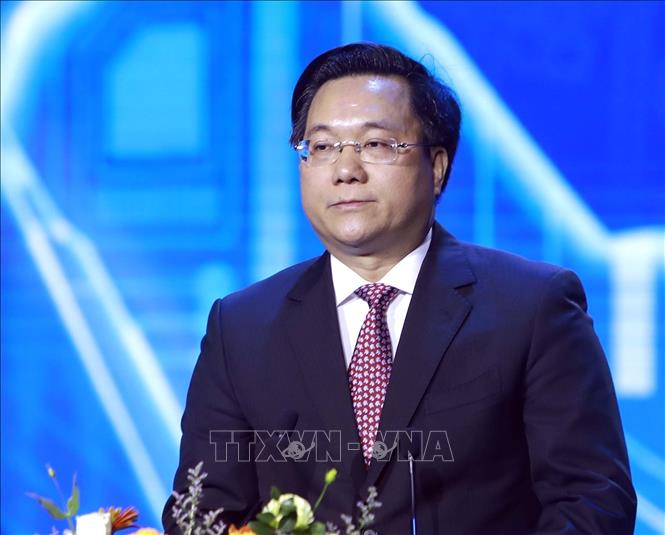 Ông Trần Duy Đông, Phó Bí thư Tỉnh ủy Phú Thọ (mới) nhiệm kỳ 2020 - 2025 giữ chức vụ Chủ tịch Ủy ban nhân dân tỉnh Phú Thọ (mới) nhiệm kỳ 2021 - 2026. Ảnh: Hoàng Hùng – TTXVN