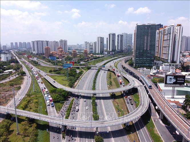 Cat Lai intersection on Hanoi Highway in Ho Chi Minh city. VNA Photo