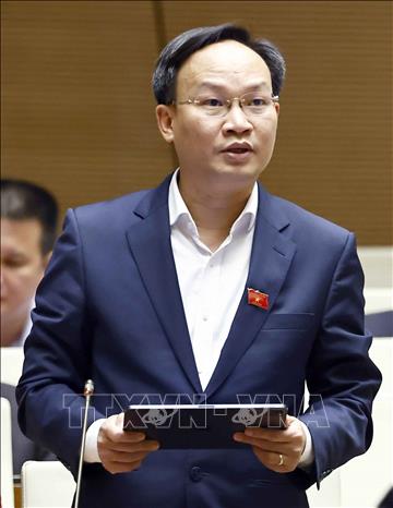 Ông Phạm Văn Thịnh, Ủy viên Ban Thường vụ Tỉnh ủy, đại biểu Quốc hội khóa XV, giữ chức vụ Trưởng Đoàn đại biểu Quốc hội khóa XV tỉnh Bắc Ninh. Ảnh: Doãn Tấn - TTXVN