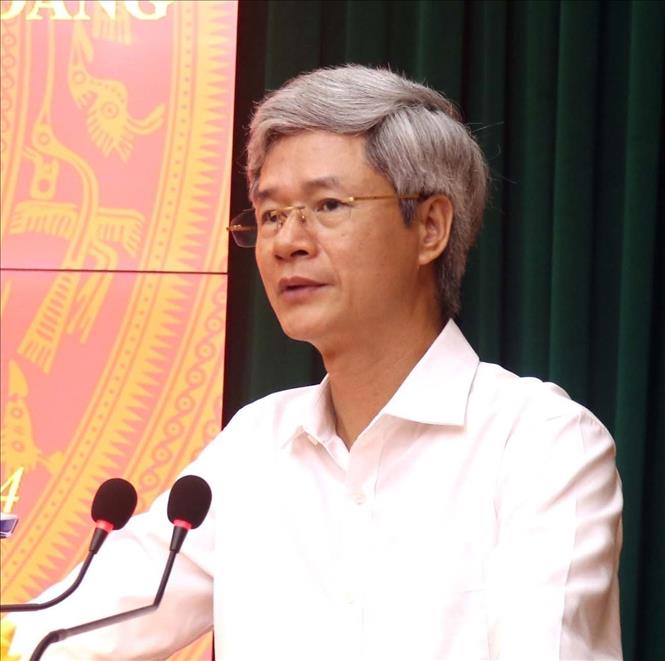 Ông Đào Hồng Vận, Ủy viên Ban Thường vụ Tỉnh ủy, đại biểu Quốc hội khóa XV, giữ chức vụ Trưởng Đoàn đại biểu Quốc hội khóa XV tỉnh Hưng Yên. Ảnh: TTXVN