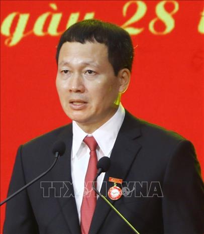 Ông Vũ Hồng Văn, Bí thư Tỉnh ủy, đại biểu Quốc hội khóa XV, giữ chức vụ Trưởng Đoàn đại biểu Quốc hội khóa XV tỉnh Đồng Nai. Ảnh: TTXVN