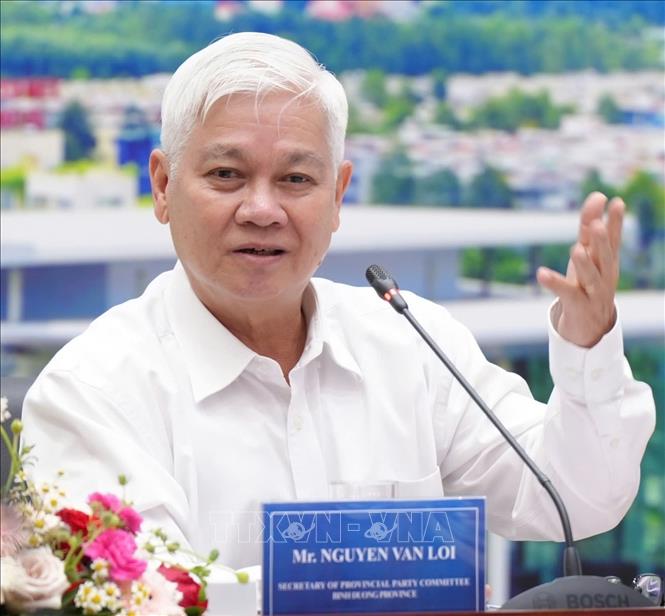 Ông Nguyễn Văn Lợi, Ủy viên Trung ương Đảng, đại biểu Quốc hội khóa XV, giữ chức vụ Trưởng Đoàn đại biểu Quốc hội khóa XV Thành phố Hồ Chí Minh. Ảnh: TTXVN 