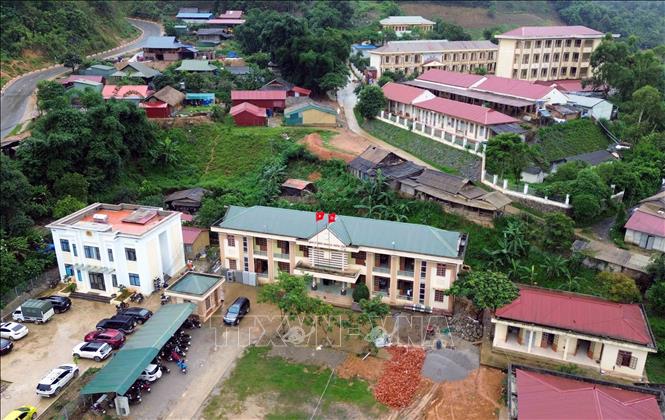 Một góc xã Phiêng Pằn, tỉnh Sơn La. Ảnh: Quang Quyết  - TTXVN