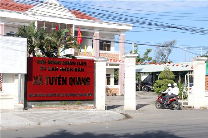 Xã Tuyên Quang mới được sáp nhập từ xã Tiến Lợi và xã Hàm Mỹ. Ảnh: Nguyễn Thanh - TTXVN