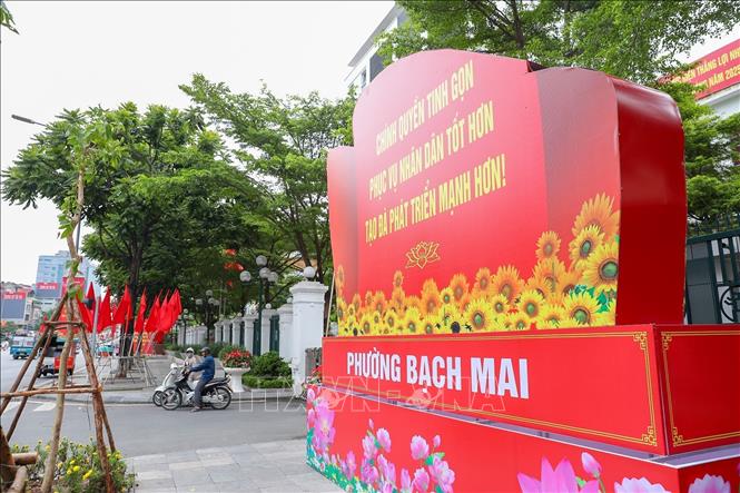 Phường mới Bạch Mai có địa chỉ tại số 33 Đại Cồ Việt, thành phố Hà Nội. Ảnh: Khánh Hoà - TTXVN