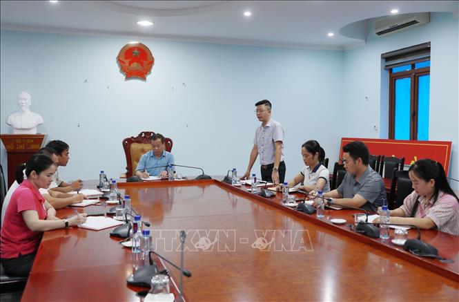 Phiên họp đầu tiên của UBND xã biên giới Phong Thổ. Ảnh: Quý Trung – TTXVN