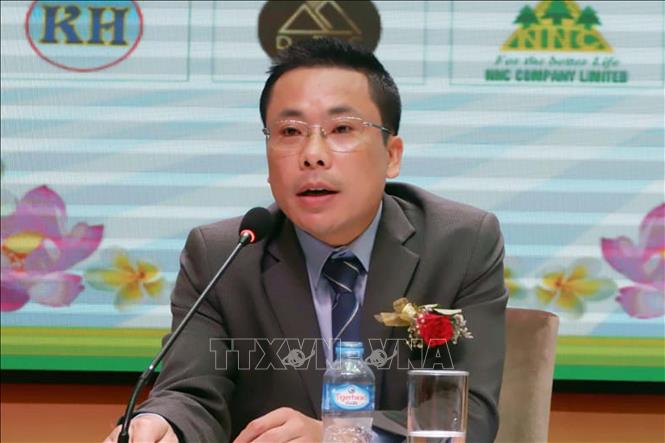 Anh Nguyễn Xuân Hà, kiều bào tại Lào tin tưởng tinh thần đoàn kết, ý chí tự cường và quyết tâm đổi mới sẽ đưa dân tộc bước vào giai đoạn phát triển mới đầy triển vọng. Ảnh: TTXVN phát