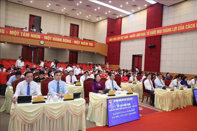 Các đại biểu dự kỳ họp. Ảnh: Hoàng Hải - TTXVN