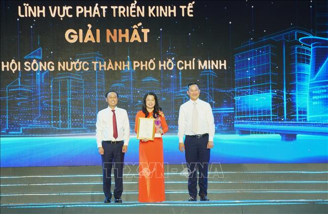 Lễ hội sông nước TP. Hồ Chí Minh của Sở Du lịch Thành phố giành giải Nhất Giải thưởng Sáng tạo năm 2025. Ảnh: Hữu Duyên - TTXVN 