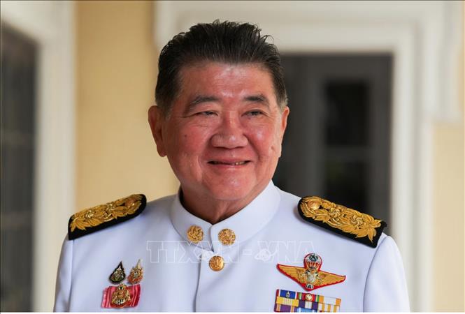 Phó Thủ tướng kiêm Bộ trưởng Nội vụ Thái Lan Phumtham Wechayachai tới dự lễ tuyên thệ nhậm chức của nội các mới, tại Bangkok, ngày 3/7/2025. Ảnh: REUTERS/TTXVN