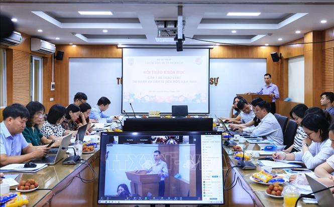 Quang cảnh hội thảo. Ảnh: Tuấn Anh  - TTXVN