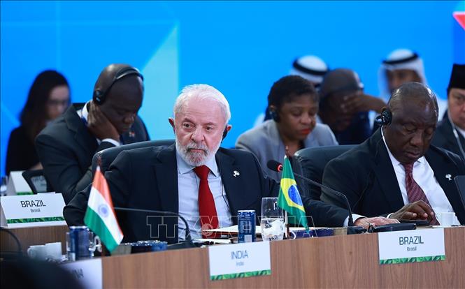 Tổng thống Brazil Lula da Silva chủ trì Phiên thảo luận cấp cao 