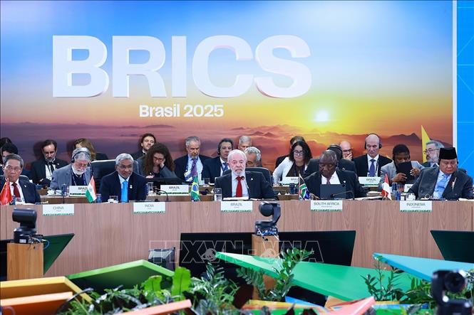 Tổng thống Brazil Lula da Silva chủ trì Phiên thảo luận cấp cao 