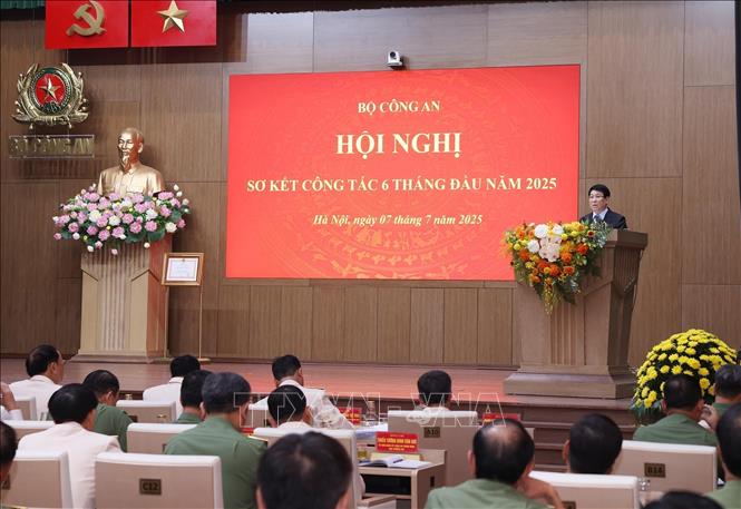 Chủ tịch nước Lương Cường phát biểu chỉ dạo. Ảnh: Lâm Khánh - TTXVN