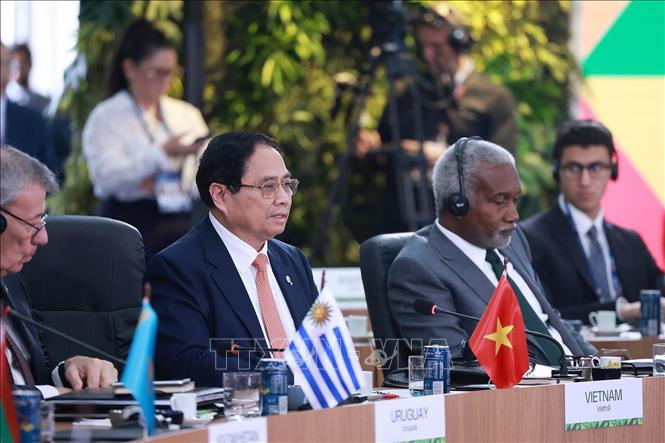Thủ tướng Phạm Minh Chính phát biểu tại Phiên thảo luận cấp cao về chủ đề: 