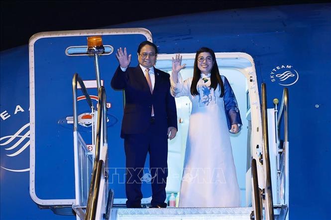 Thủ tướng Phạm Minh Chính và Phu nhân lên đường về nước, kết thúc chuyến tham dự Hội nghị Thượng đỉnh BRICS mở rộng năm 2025 và làm việc tại Brazil. Ảnh: Dương Giang-TTXVN