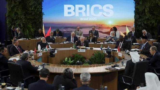 Toàn cảnh Hội nghị thượng đỉnh BRICS ở Rio de Janeiro, Brazil. Ảnh: IRNA/TTXVN