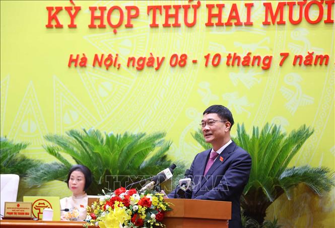 Phó Chủ tịch Quốc hội Vũ Hồng Thanh phát biểu chỉ đạo. Ảnh: Văn Điệp - TTXVN