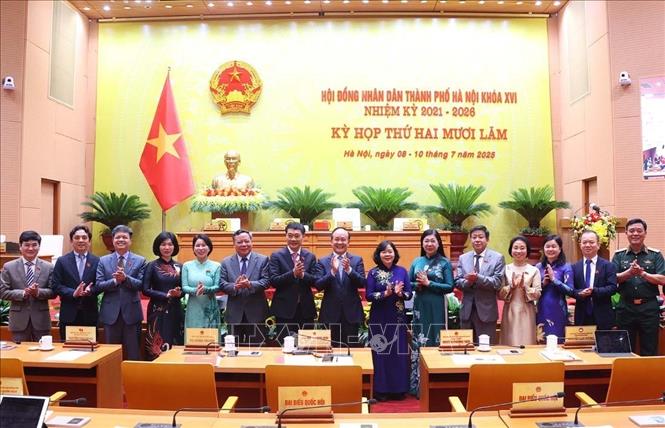 Các đại biểu chụp ảnh chung. Ảnh: Văn Điệp - TTXVN