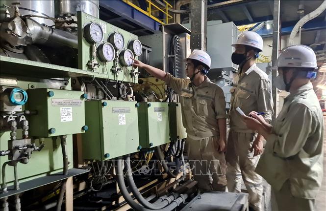Operation of Thai Binh 2 Thermal Power Plant. VNA Photo: Thế Duyệt