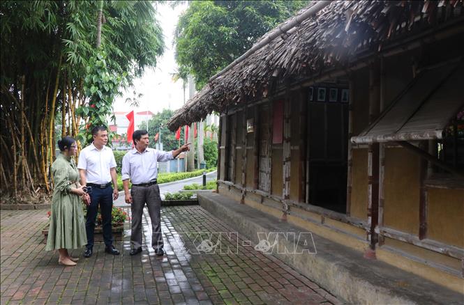 Căn nhà tại phường Phù Khê, tỉnh Bắc Ninh, nơi Tổng Bí thư Nguyễn Văn Cừ sinh ra và lớn lên. Ảnh: Thái Hùng - TTXVN