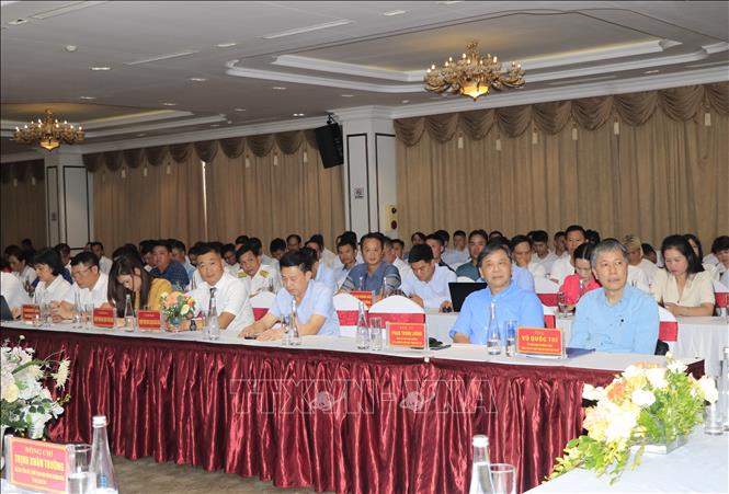 Đại biểu dự hội nghị.  Ảnh: Đinh Thùy - TTXVN