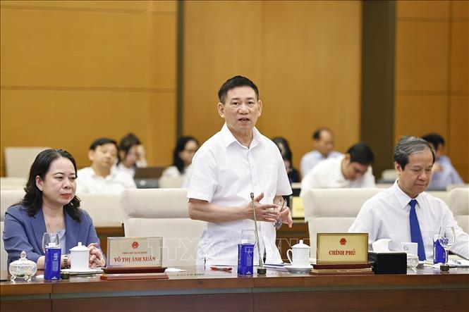 Phó Thủ tướng Chính phủ Hồ Đức Phớc phát biểu. Ảnh: Doãn Tấn - TTXVN