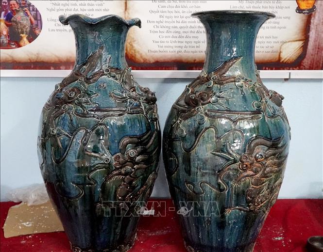 My Thien ceramic products. VNA Photo: Lê Phước Ngọc 