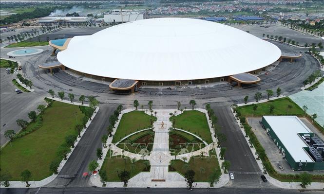 Kim Quy Hall stands out as the world’s largest circular exhibition building, covering 104,863m². VNA Photo: Quốc Khánh