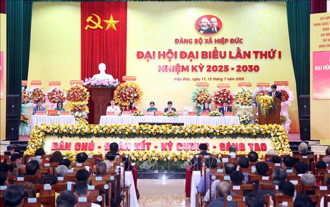 Quang cảnh đại hội. Ảnh: Trần Lê Lâm - TTXVN 