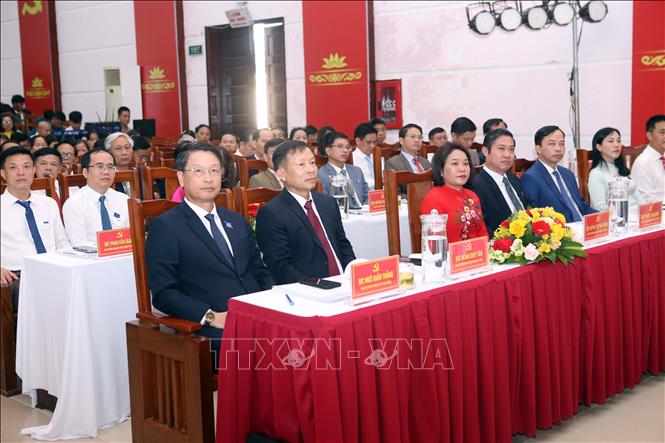 Các đại biểu dự đại hội. Ảnh: Trần Lê Lâm - TTXVN 