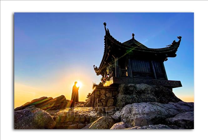 Chùa Đồng ở Yên Tử. Ảnh: TTXVN phát