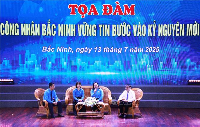Chương trình tọa đàm. Ảnh: Thái Hùng - TTXVN