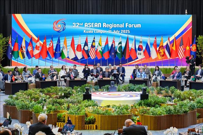 Diễn đàn Khu vực ASEAN (ARF) lần thứ 32. Ảnh: TTXVN phát
